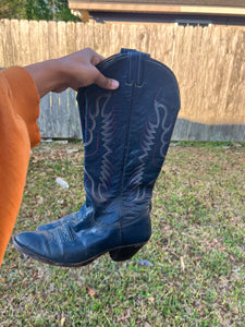 Blue Boy Cowboy Boots