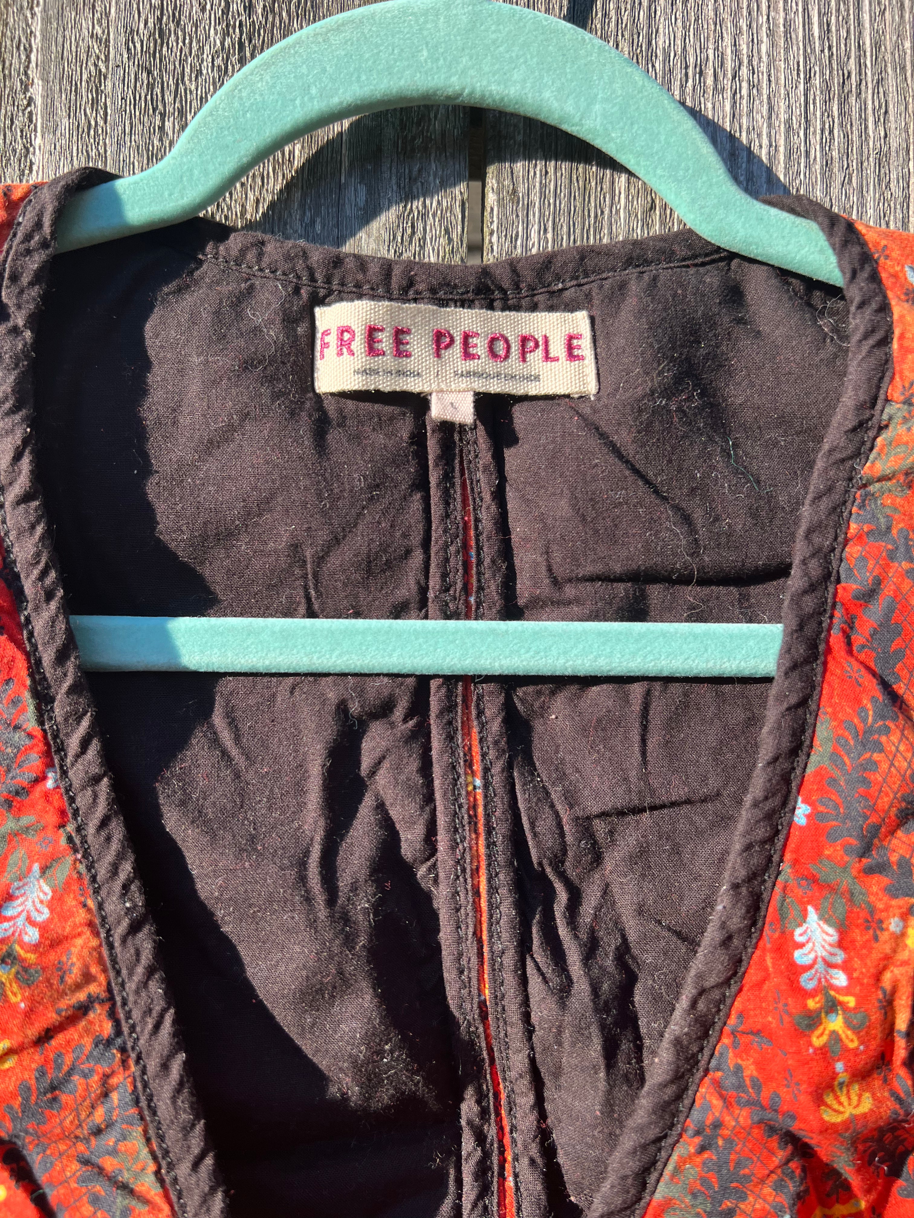 Free People Gemini Print Vest